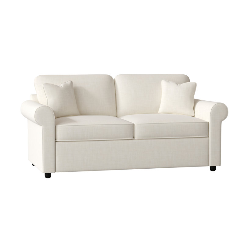 76" Rolled Arm Sofa Bed & Reviews Birch Lane